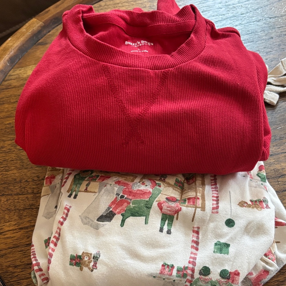 Men’s Burt’s bees Christmas matching pajamas (matching women’s for sale too)